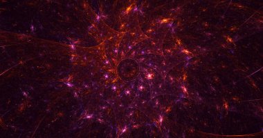 3B, soyut yuvarlak ışık arkaplanı oluşturma