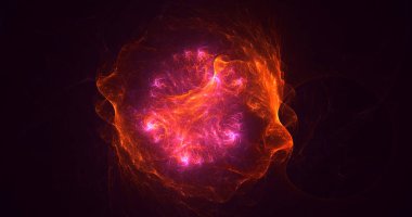 3B, soyut yuvarlak ışık arkaplanı oluşturma