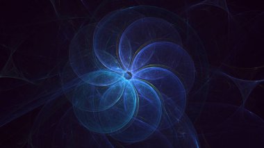 3B, soyut yuvarlak ışık arkaplanı oluşturma