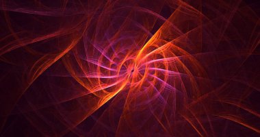 Soyut fraktal iş arkaplanı 3 boyutlu oluşturuluyor