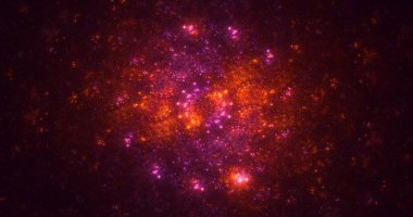 Soyut çember ışık arkaplanı oluşturuluyor