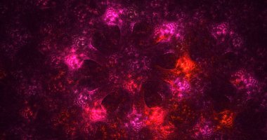 3B, soyut yuvarlak ışık arkaplanı oluşturma