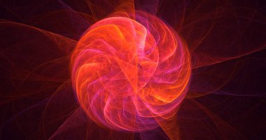 3B, soyut yuvarlak ışık arkaplanı oluşturma