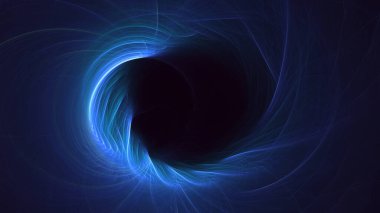 Soyut fraktal iş arkaplanı 3 boyutlu oluşturuluyor