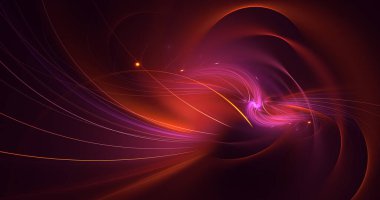 Soyut fraktal çokgen arkaplanı 3B biçimlendiriliyor 