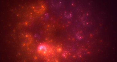 3B soyut renkli fraktal ışık arkaplanı oluşturma