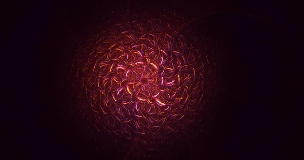 Візуалізація Абстрактного Фону Світла Круглої Лунки — стокове фото