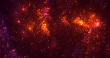 Soyut fraktal iş arkaplanı 3 boyutlu oluşturuluyor