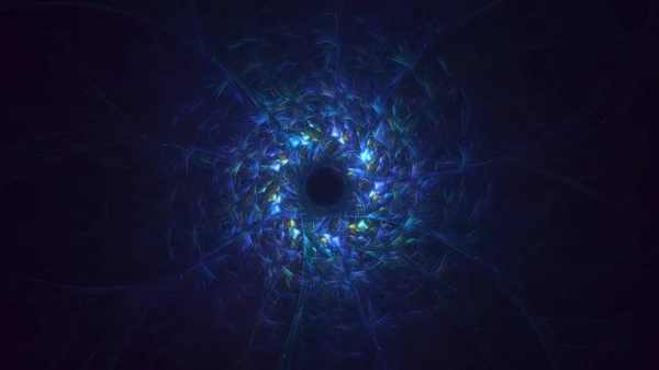 Rendering Abstract Hole Light Background — Zdjęcie stockowe