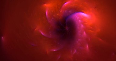 Soyut alan ve nebula arkaplanı 3B biçimlendiriliyor 