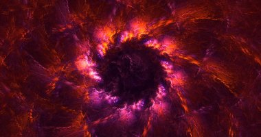 3B, soyut yuvarlak ışık arkaplanı oluşturma