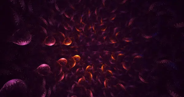 Візуалізація Абстрактного Фентезі Світло Фрактального Фону — стокове фото