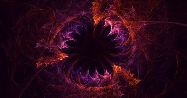 3B, soyut yuvarlak ışık arkaplanı oluşturma