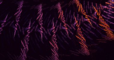 Soyut fraktal çokgen arkaplanı 3B elle hazırlama 