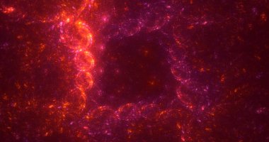 Fraktal 3D görüntüleme soyut ve parlak arkaplan