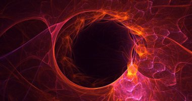 Soyut fraktal çokgen arkaplanı 3B elle hazırlama 