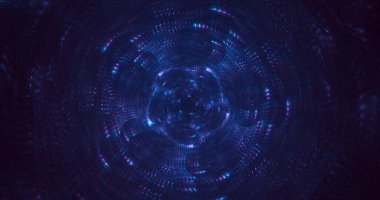 Soyut fraktal çokgen arkaplanı 3B elle hazırlama 