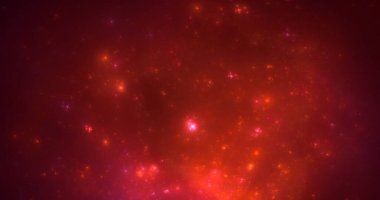 3B el ile soyut renkli fraktal ışık arkaplanı oluşturma