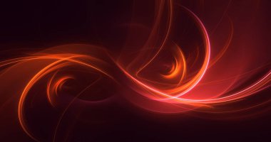 3B el kitabı, soyut çok renkli süpernova fraktal ışık arkaplanı