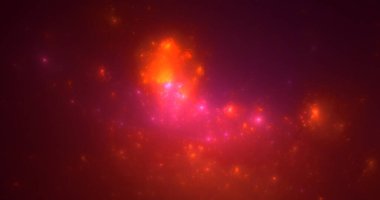 Soyut fraktal iş arkaplanı 3 boyutlu oluşturuluyor