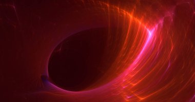 Soyut fraktal iş arkaplanı 3 boyutlu oluşturuluyor