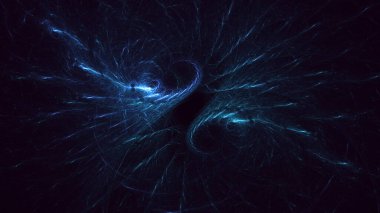 3D elle hazırlama soyut çoklu renk teknolojisi fraktal ışık arkaplanı