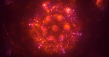 Soyut fraktal çokgen arkaplanı 3B elle hazırlama 