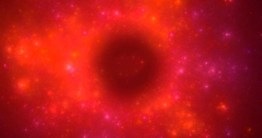 3B elle hazırlanmış soyut fantezi ışık fraktal arkaplan