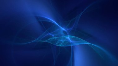 3B elle hazırlanmış soyut fantezi ışık fraktal arkaplan