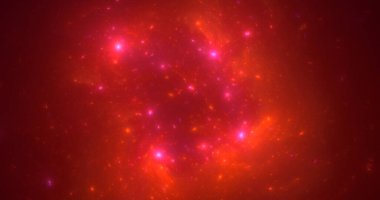 3B elle hazırlanmış soyut fantezi ışık fraktal arkaplan