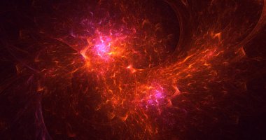 Soyut fraktal çokgen arkaplanı 3B elle hazırlama 