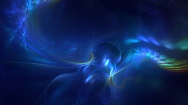 Fraktal 3D görüntüleme soyut ve parlak arkaplan. Bu AI Generatd illüstrasyonu değil.