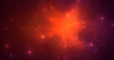 3D el yapımı soyut renkli fraktal ışık arkaplanı. Bu AI Generatd illüstrasyonu değil.