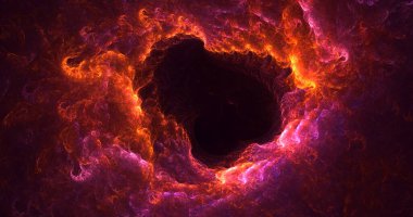 3D el yapımı soyut fraktal çokgen arkaplan. Bu AI Generatd illüstrasyonu değil.