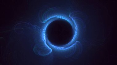 3D el yapımı, soyut fantezi ışık fraktal arka plan. Bu AI Generatd illüstrasyonu değil.