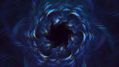 3D el yapımı, soyut fantezi ışık fraktal arka plan. Bu AI Generatd illüstrasyonu değil.