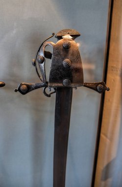 Nuremberg, Almanya - 12.07.2024: Nuremberg Ulusal Müze Fotoğrafları İmparatorluk Şatosu Müzesi.