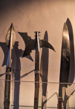 Nuremberg, Almanya - 12.07.2024: Nuremberg Ulusal Müze Fotoğrafları İmparatorluk Şatosu Müzesi.