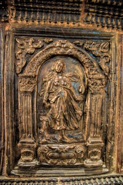 Nuremberg, Almanya - 12.07.2024: Nuremberg Ulusal Müze Fotoğrafları İmparatorluk Şatosu Müzesi.