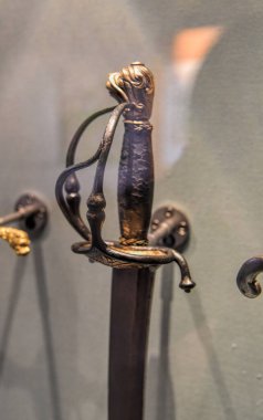 Nuremberg, Almanya - 12.07.2024: Nuremberg Ulusal Müze Fotoğrafları İmparatorluk Şatosu Müzesi.