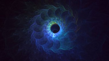 3D el yapımı soyut çok renkli süpernova fraktal ışık arkaplanı. Bu AI Generatd illüstrasyonu değil.