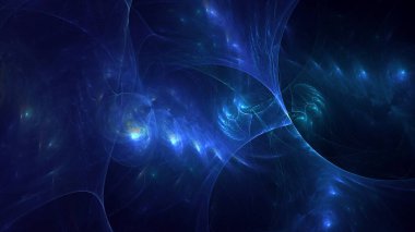 3D el yapımı, soyut fantezi ışık fraktal arka plan. Bu AI Generatd illüstrasyonu değil.