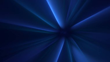 3D el yapımı soyut mavi fraktal ışık arkaplanı. Bu AI Generatd illüstrasyonu değil.