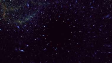 3D el yapımı soyut fraktal çokgen arkaplan. Bu AI Generatd illüstrasyonu değil.