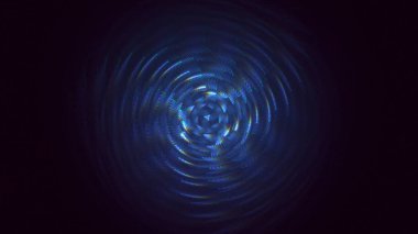 Soyut fraktal ışık arkaplanı 3D elle oluşturuluyor. Bu AI Generatd illüstrasyonu değil.