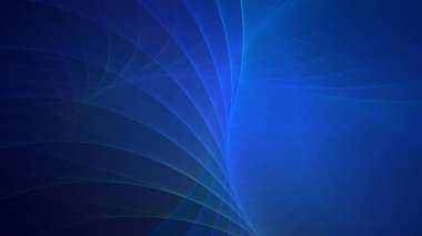 Soyut fraktal ışık arkaplanı 3D elle oluşturuluyor. Bu AI Generatd illüstrasyonu değil.