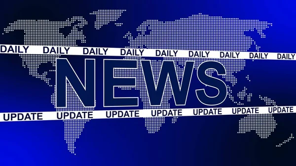 Daily News Update Design Template News Channels Internet Background Daily Stock Photo