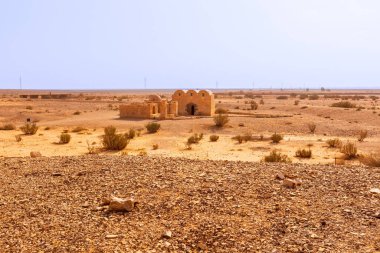 Ürdün 'deki Kureyir Amra, en çok çöldeki kaleler arasında tanınan kişi. UNESCO Dünya Mirası