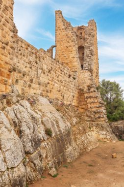 Ajloun Castle, Jordan built by the Ayyubids in 12th century, Middle East