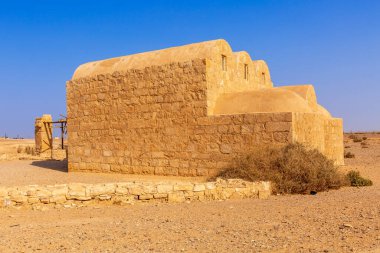 Ürdün 'deki Kureyir Amra, en çok çöldeki kaleler arasında tanınan kişi. UNESCO Dünya Mirası